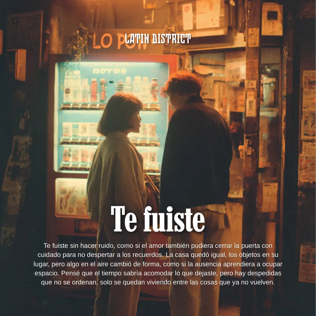 Te fuiste | Synth Wave