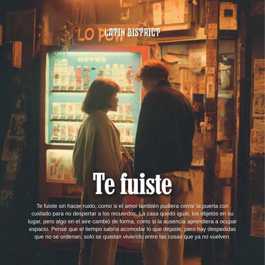 Te fuiste | Synth Wave
