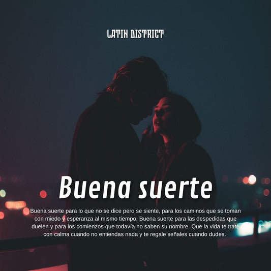Buena suerte | Synth Pop