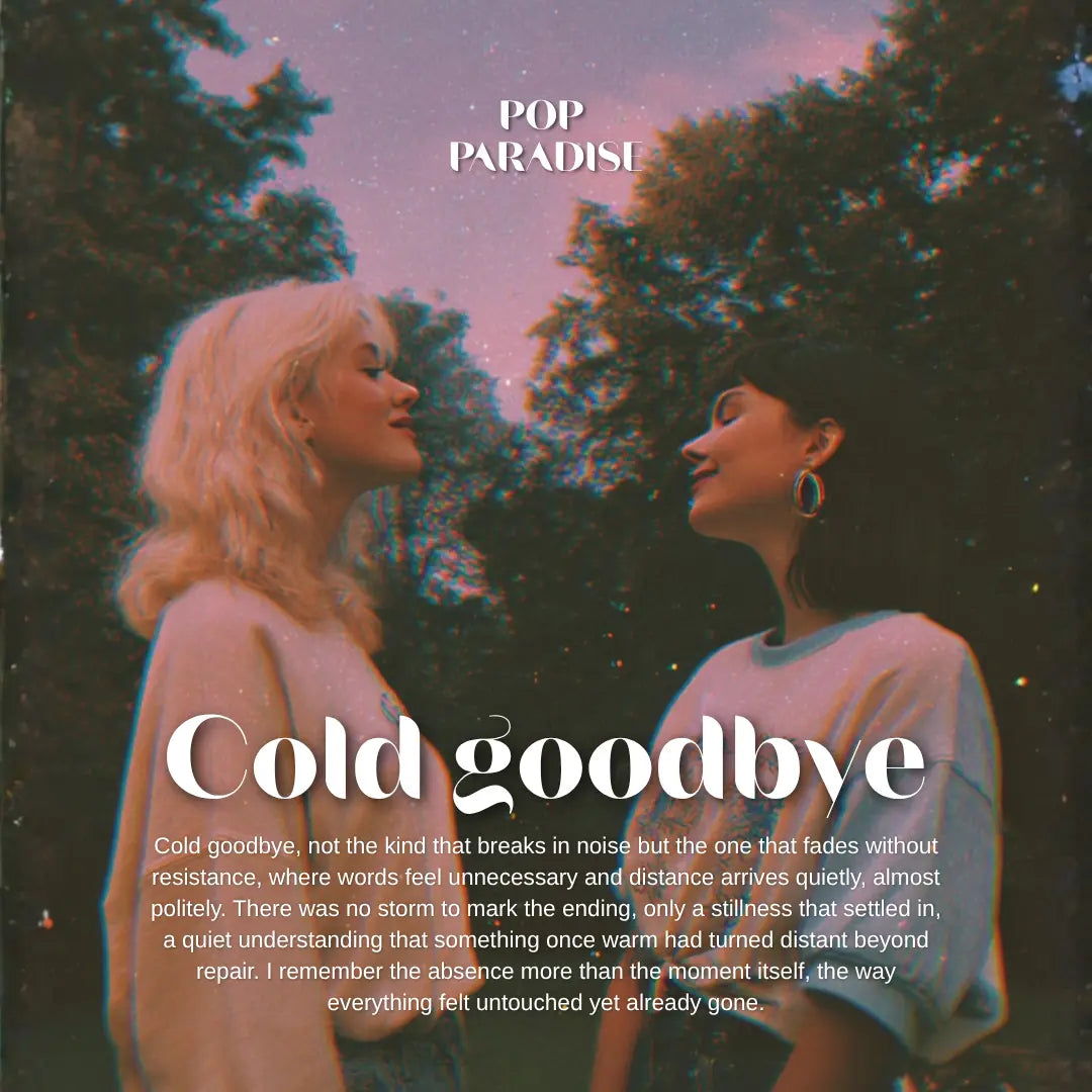 Cold goodbye | Synth Pop