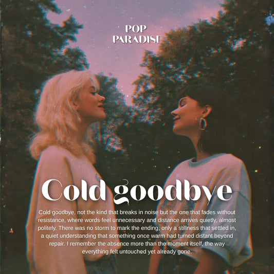 Cold goodbye | Synth Pop