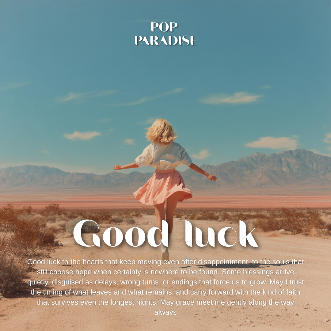 Good luck | Pop